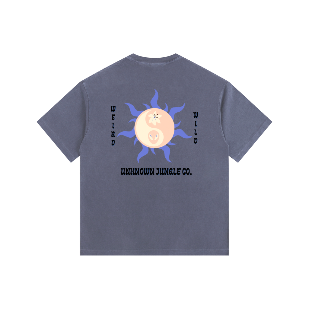 Vintage Washed Oversized Cotton T-Shirt
