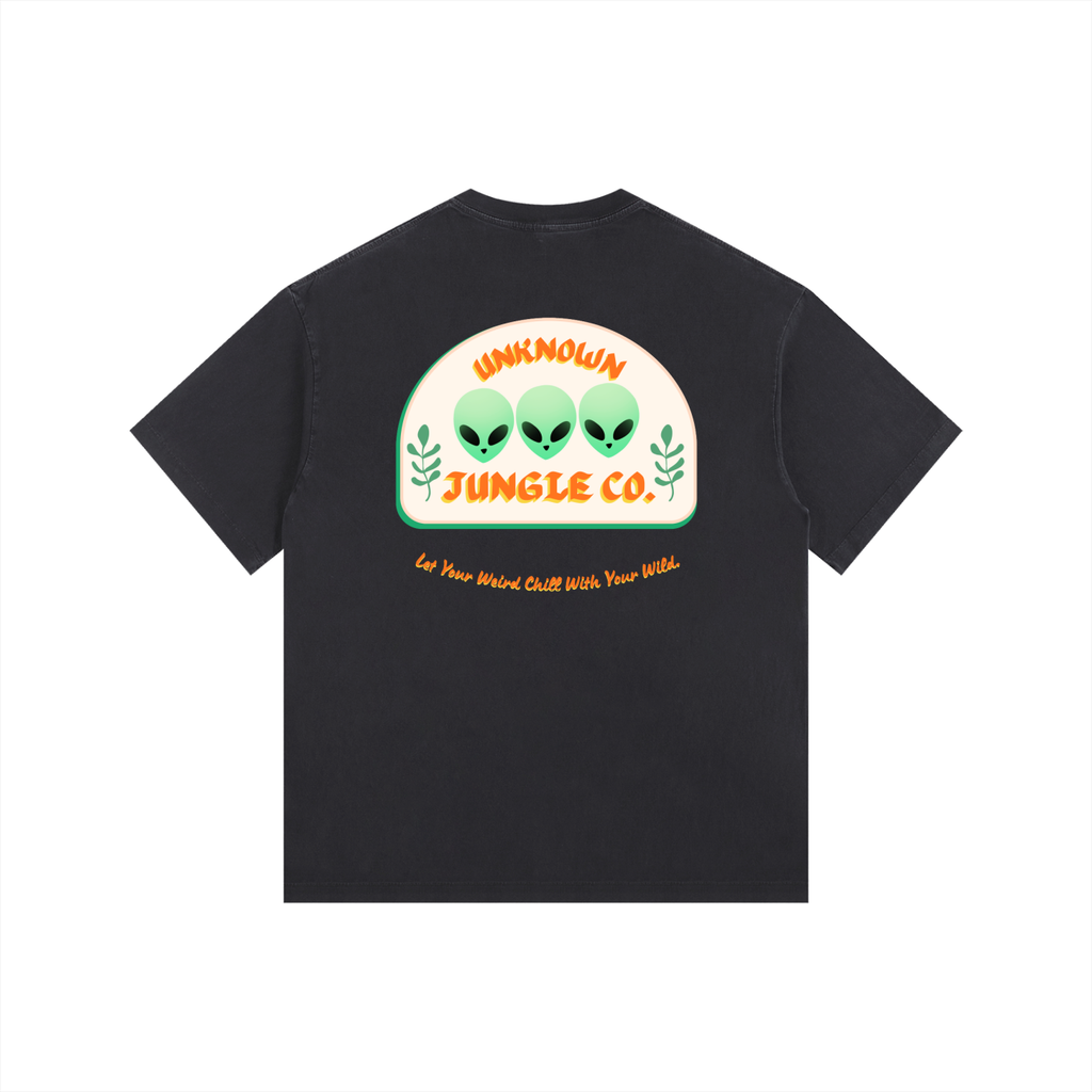 Vintage Washed Oversized Cotton T-Shirt