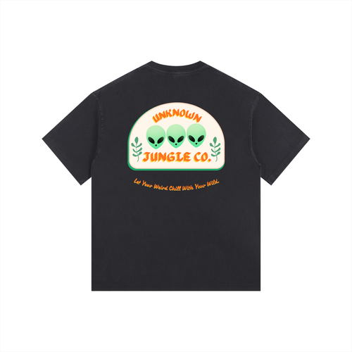 Vintage Washed Oversized Cotton T-Shirt